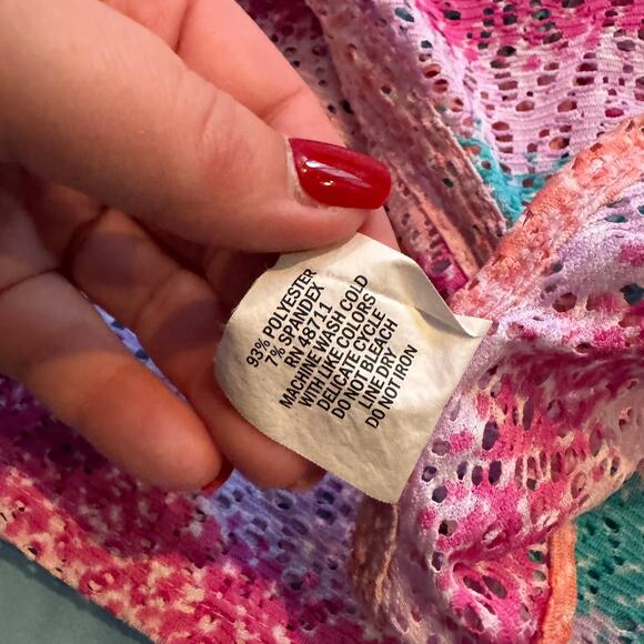 5 Piece SET of Girls Size 7 / 8 & 8 Spring & Summer Dress Swim Top Skirt Shorts - Picture 9 of 13